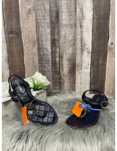 Sandals Luxury Designer By Chanel  Size: 8.5 votre